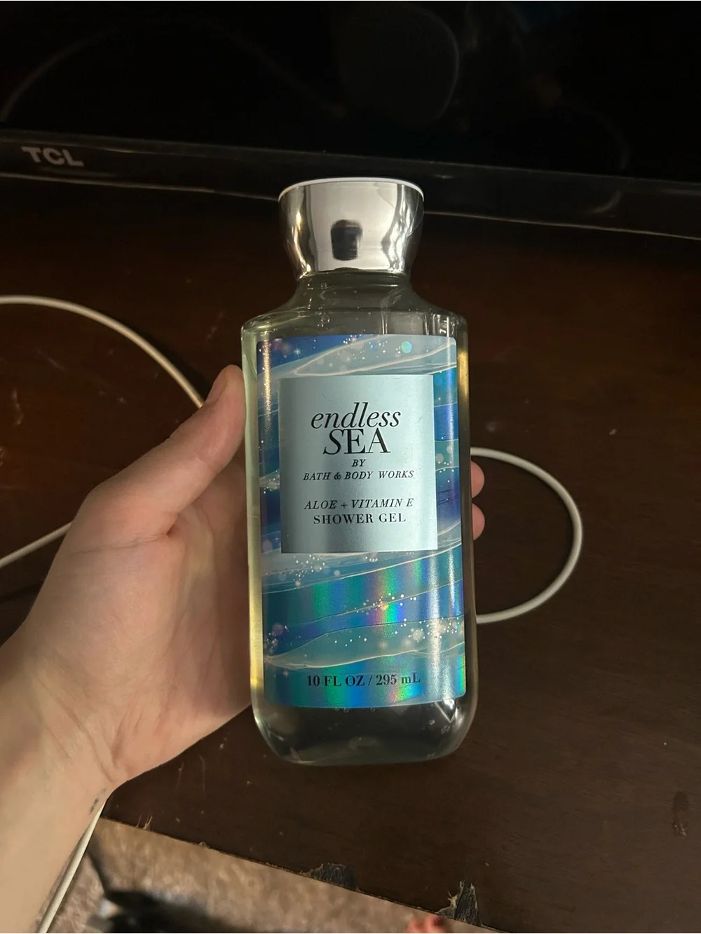 Bath & Body Works Endless Sea Shower Gel - Blue & Silver Accents